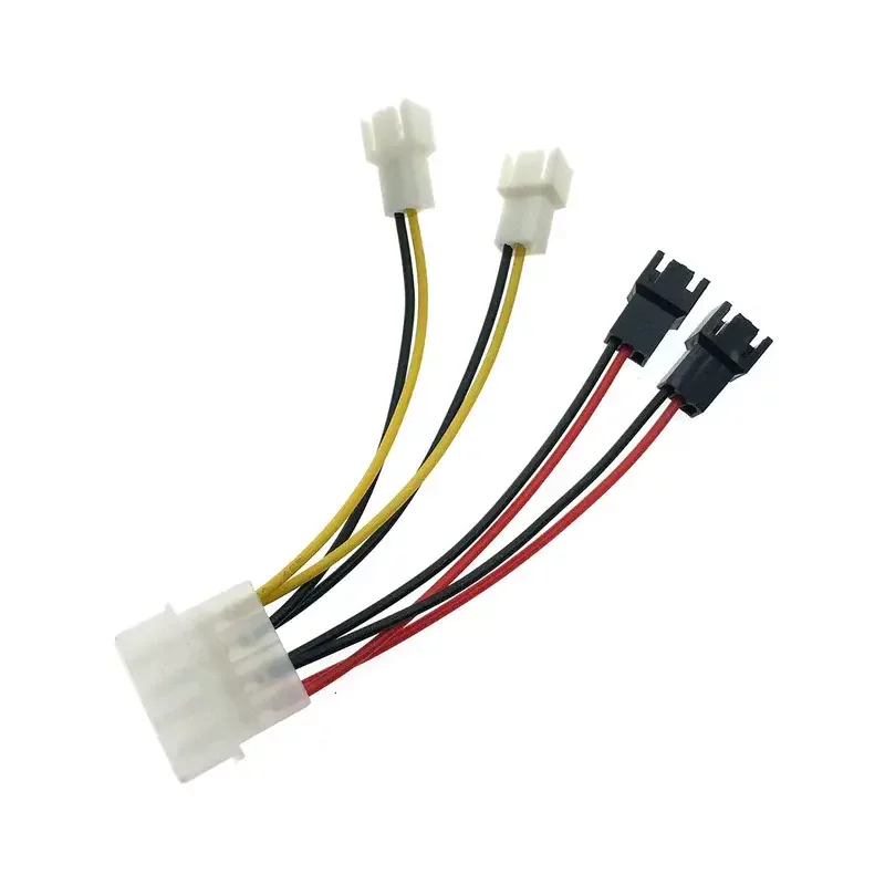 Картинка molex-1x4pin-pwm--3x3pin-adapter--12cm-
