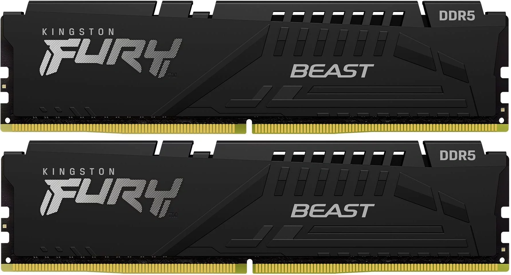 Оперативная память Kingston 64GB 5200MT/ s DDR5 CL40 DIMM (Kit of 2) FURY Beast Black (KF552C40BB2K2-64)