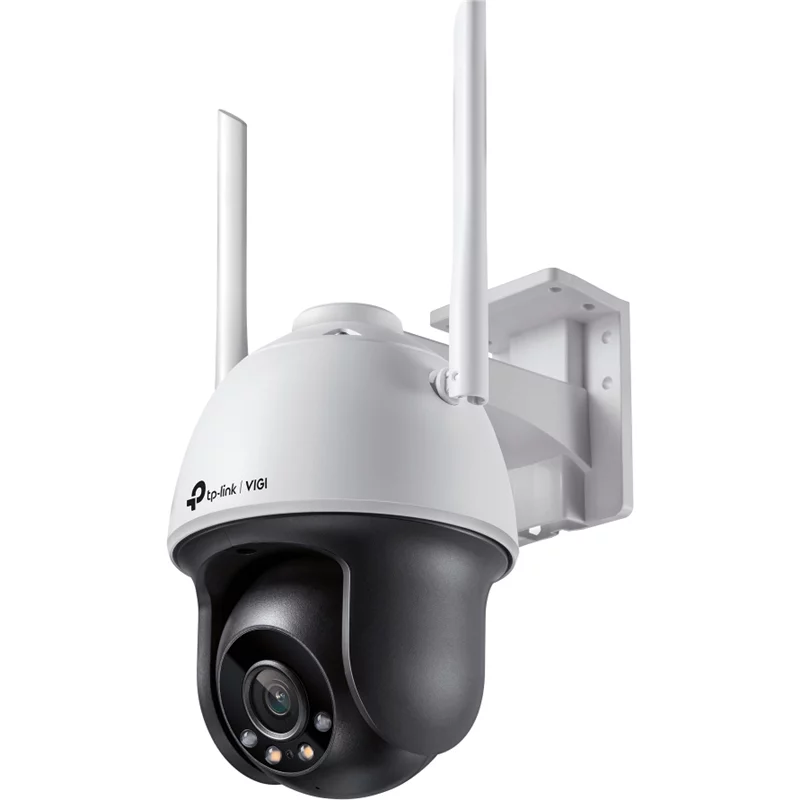TP-Link VIGI C540-W(4mm), Цветная поворотная IP-камера 4 Мп с Wi-Fi, 25/ 30 кадров/ c, фиксированный объектив 4 мм, 12 V DC, встроенный микрофон, динамик, слот microSD, ИК-подсветка до 30 метров