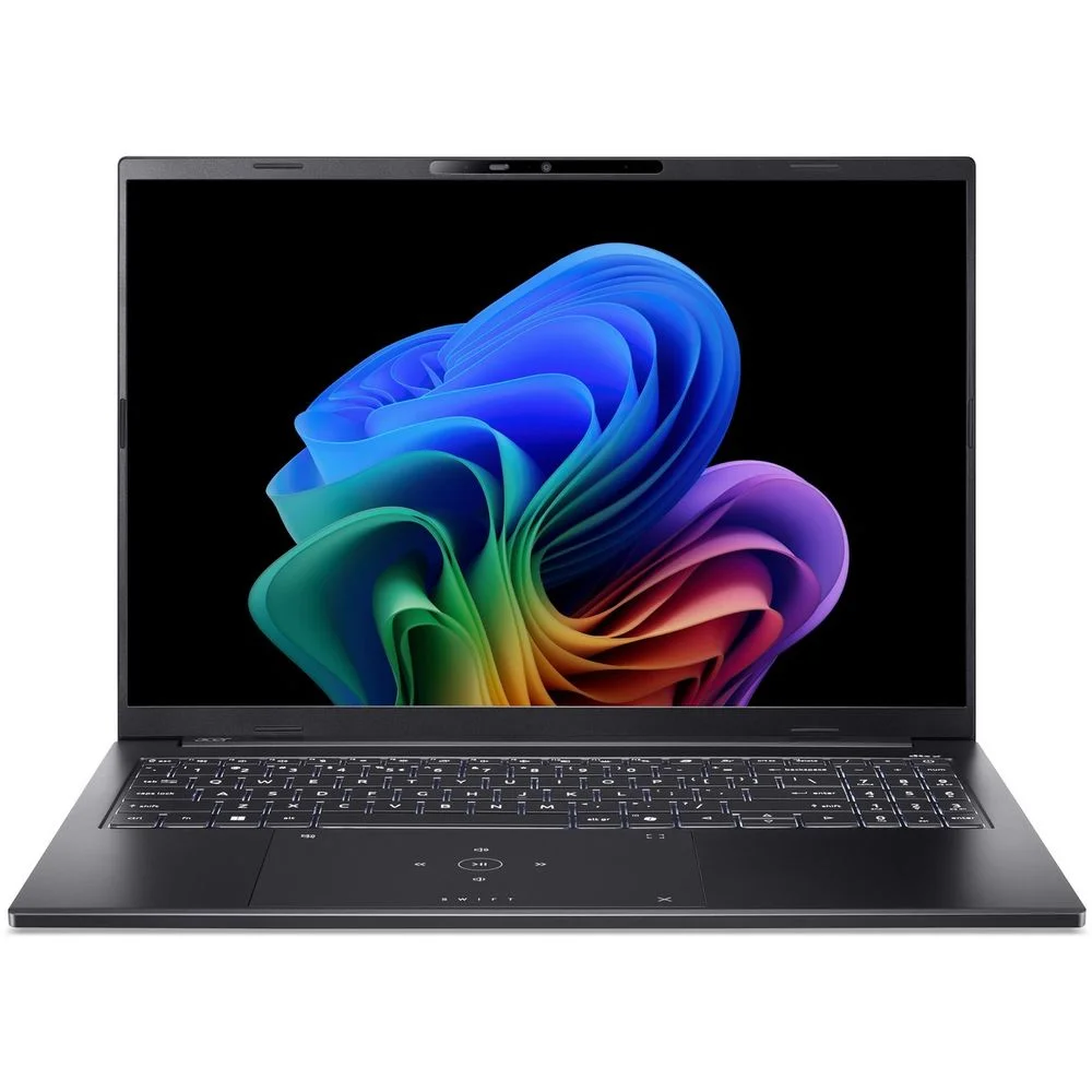 Ноутбук Acer Swift Go 16 SFG16-74-568D Intel Core Ultra 5 226V/16Gb/SSD1Tb/16"/OLED/WUXGA+/2048x1280/120Hz/NoOS/Black/1.52kg (NX.JNMCD.001)