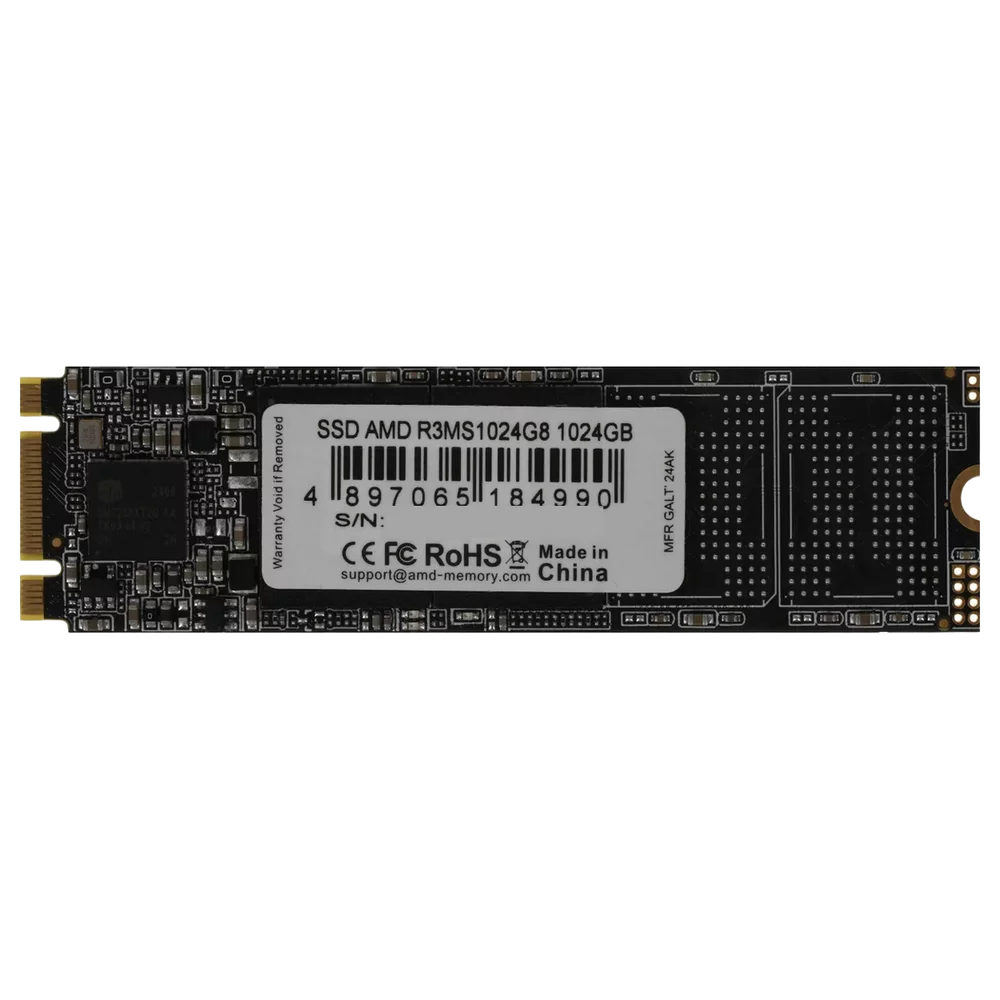 Накопитель SSD AMD SATA 1TB R3MS1024G8 Radeon M.2 2280
