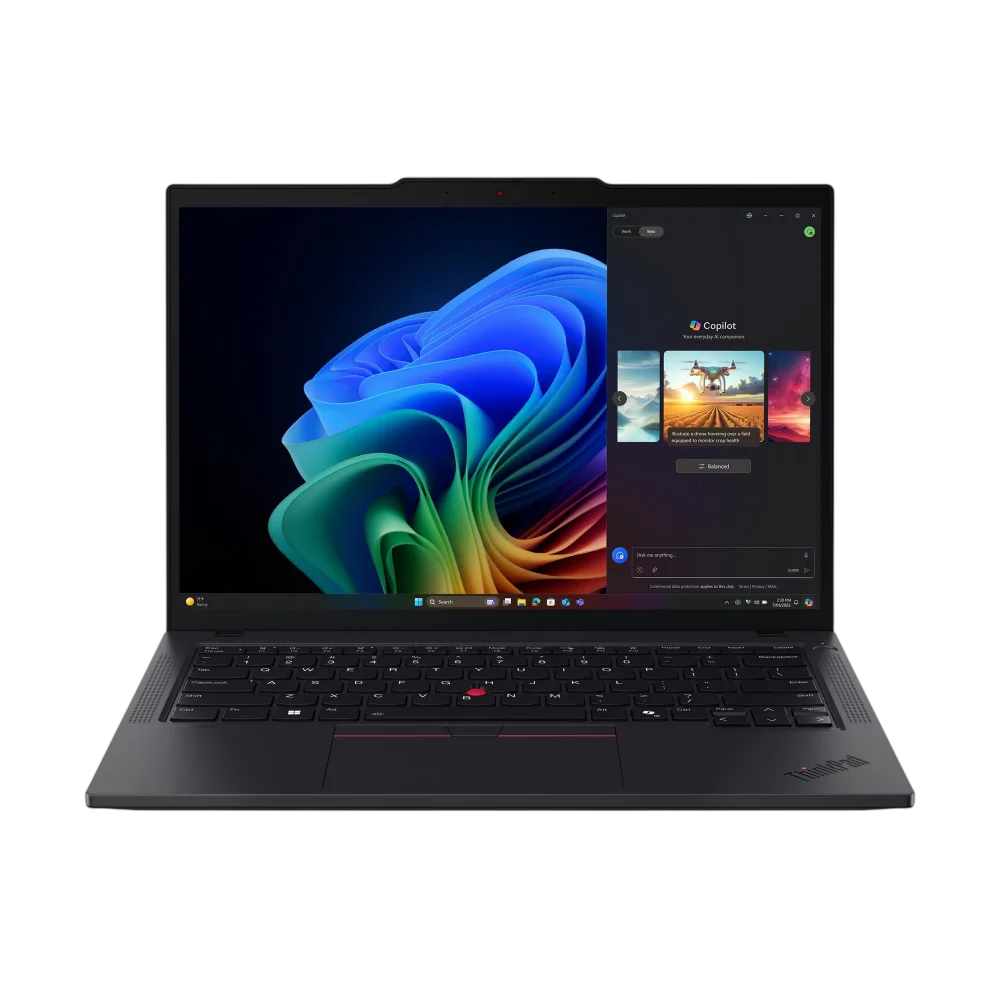 Ноутбук Lenovo Thinkpad T14 G6 14" WUXGA (1920 x 1200) IPS AG, Ultra 7 258V, 32gb, 1TB SSD, Intel Arc 140V, Intel Wi-Fi 7 BE201 2x2 BE&BT 5.4, CAM 5MP RGB+IR, 57Wh, BKLT KB US-ENG, DOS, 1Y (21QHS30800)
