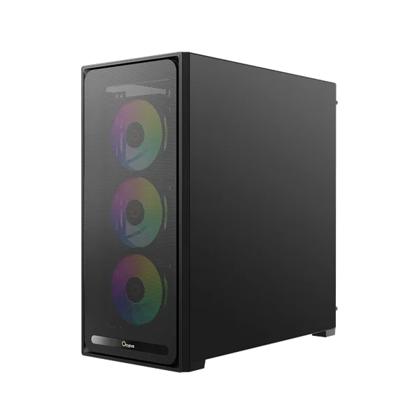 корпус Ocypus Delta C70 BK ARGB, EATX, Type-C*1, USB3.0*2, FRONT 3x120mm ARGB, REAR 1x120mm ARGB
