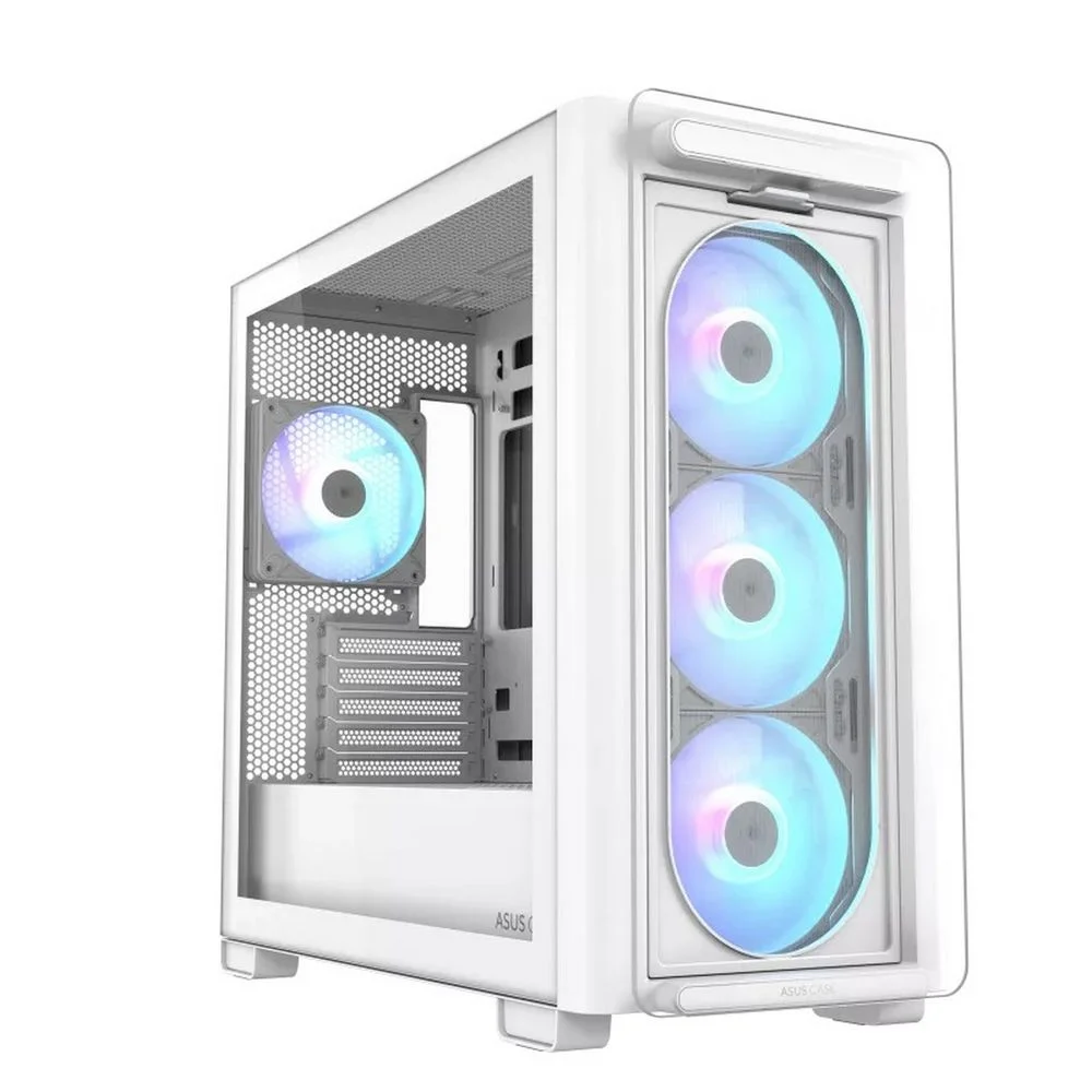 Корпус для Компьютер ASUS A23 PLUS TG ARGB WHITE (90DC00K3-B19010)