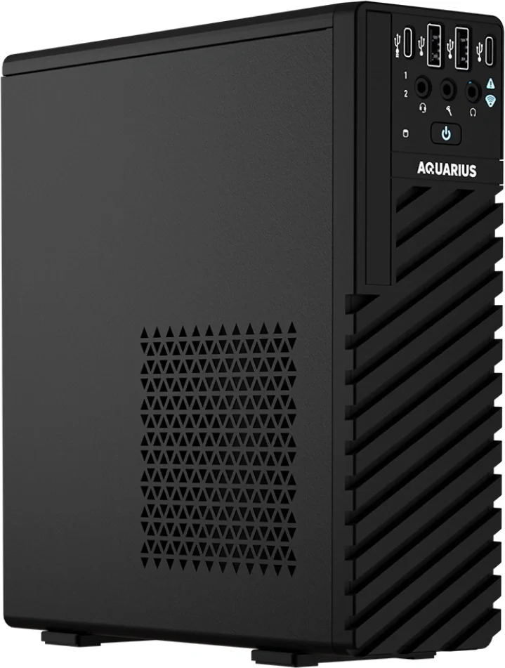 Компьютер Aquarius Pro P30 K51 USFF1 USFF i5 12400 (2.5) 16Gb SSD512Gb без ОС WiFi BT мышь клавиатура (RUS) (P30K511M2528C151F02NWNUTNN3)