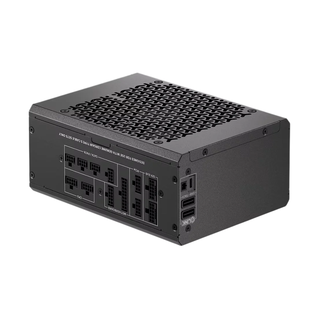 Блоки питания/ Power Supply Corsair HX1500i SHIFT, Model RPS0196, 1500W 80+ Platinum (ATX, 3.1, PCIe 5.1, Full modular, 1x24(20+4)pin, 2x12V-2x6, 2x4+4-pin CPU +12V (EPS), 8x4-pin Molex, 6x6+2-pin PCI (CP-9020269-EU)