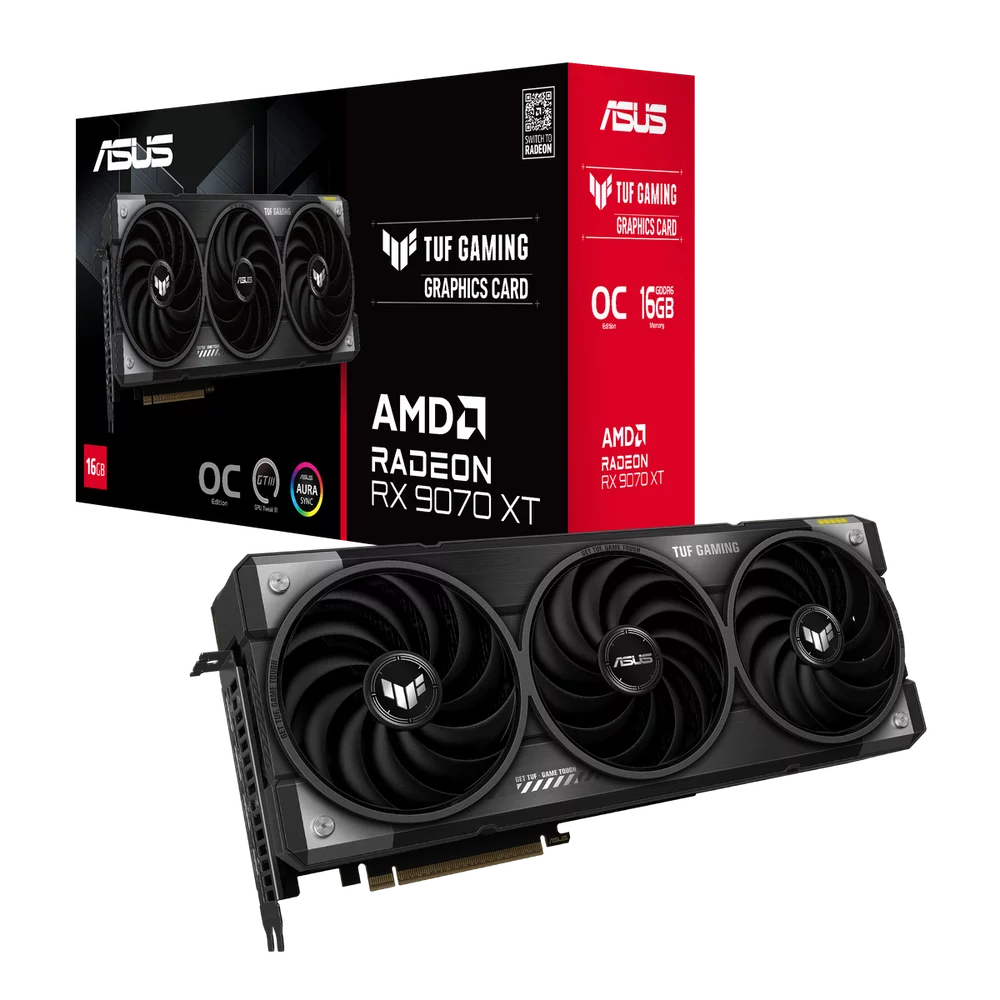Видеокарта/ TUF-RX9070XT-O16G-GAMING (90YV0L70-M0NA00)