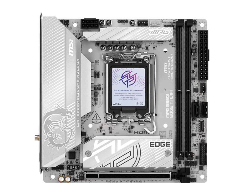 Материнская плата/ MPG B860I EDGE TI WIFI
