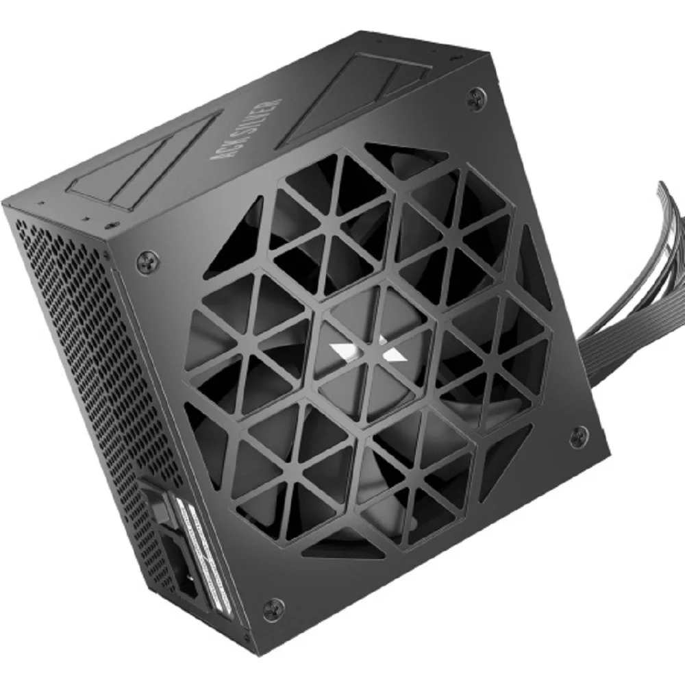 1STPLAYER Блок питания ACK SILVER 850W Black / ATX 3.1, APFC, 80 PLUS Silver, Double Forward, DC-DC, full Teapo caps, 140mm fan, non-modular / HA-850BA7-BK