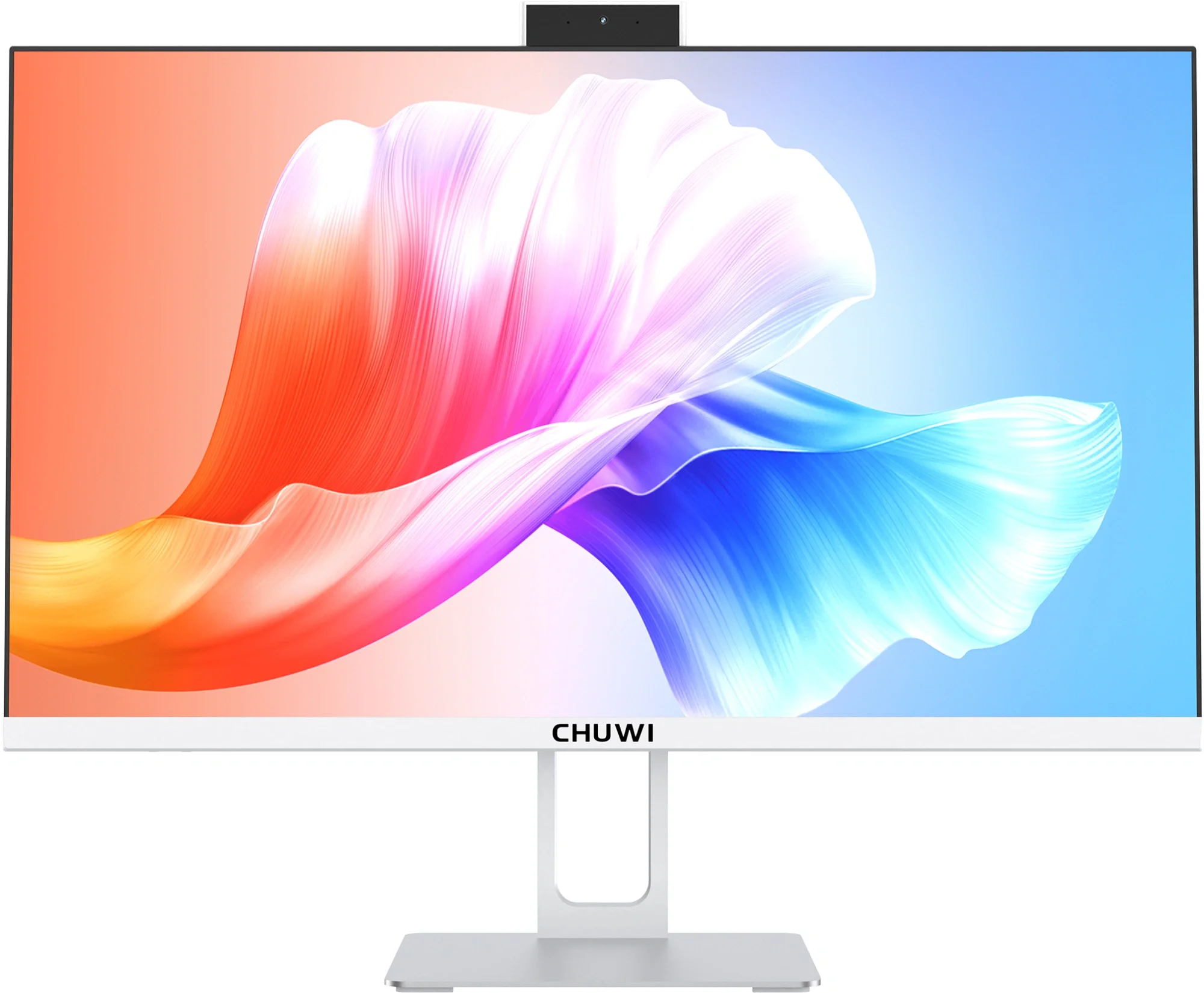 Моноблок Chuwi Unitech 24 23.8" Full HD Ryzen 5 6600H (3.3) 16Gb SSD512Gb 660M Windows 11 Pro GbitEth WiFi BT 48W клавиатура мышь Cam белый 1920x1080 (2101972) (2101972#MLN)