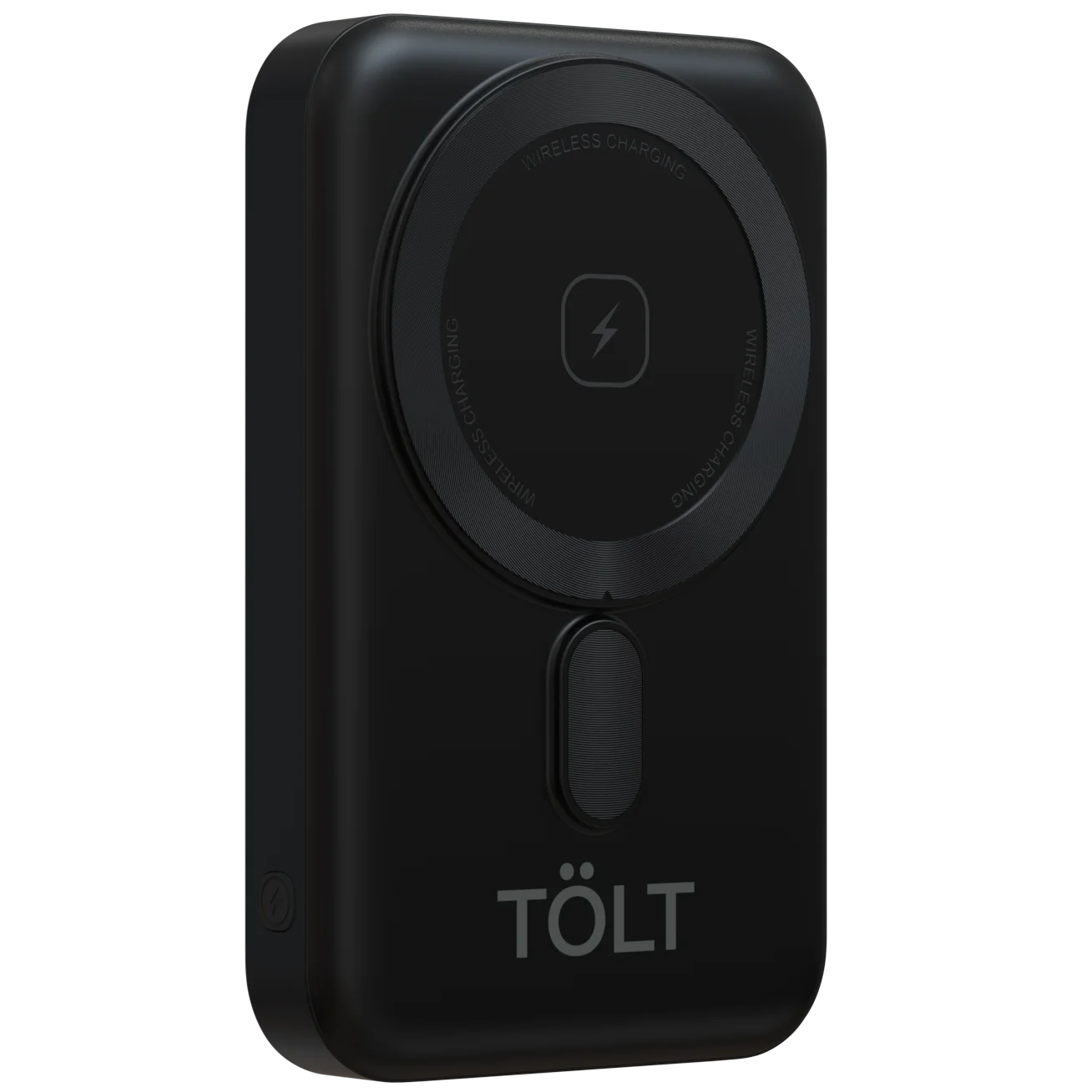 Портативный аккумулятор TOLT Seg KW101 Black, 10000mAh, 22,5W, fast charging and PD, wireless, magnetic, black, CCC/ Powerbank TOLT Seg KW101 Black, 10000mAh, 22,5W, fast charging and PD, wireless, m