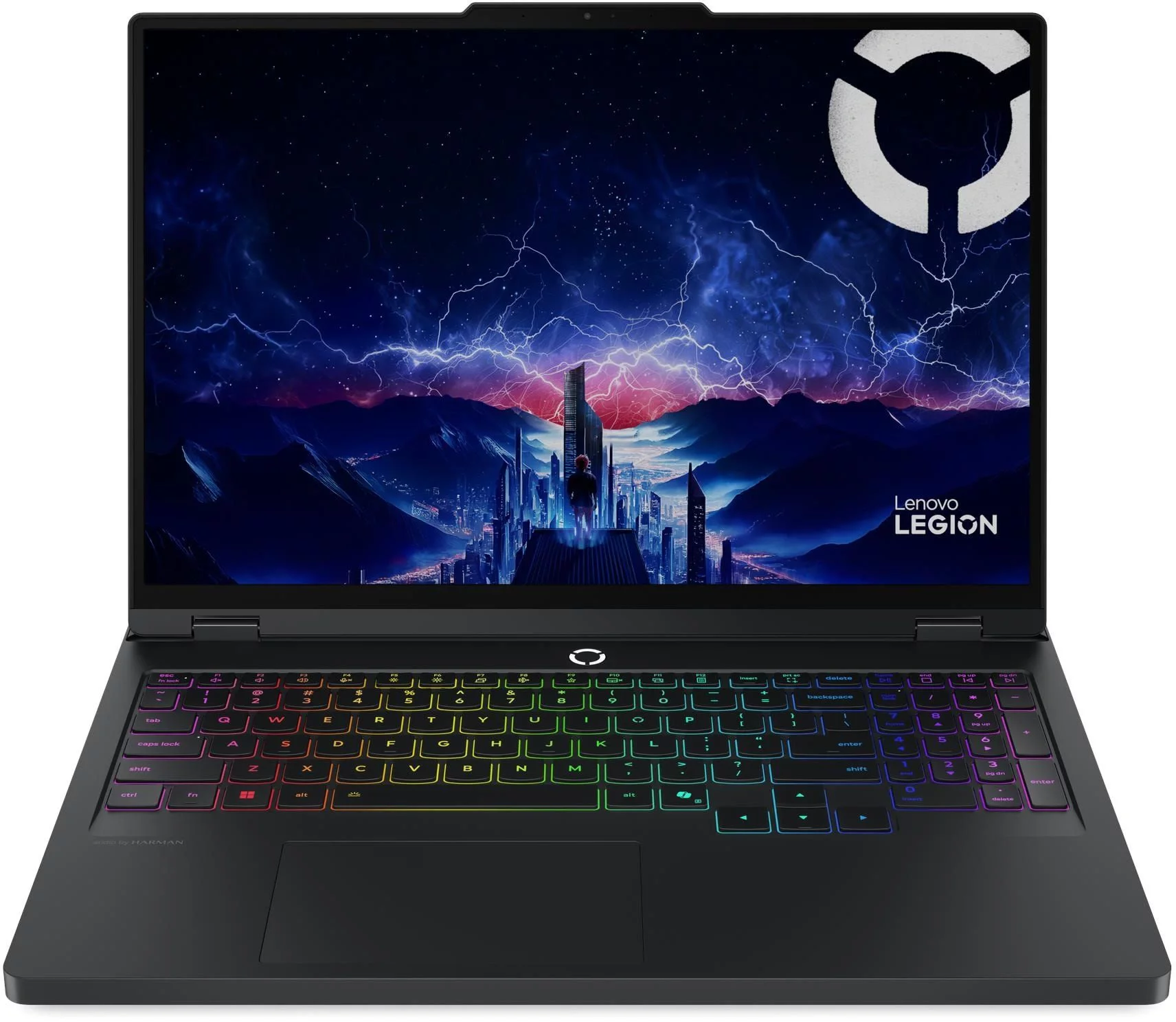 Ноутбук Lenovo Legion Pro 5 16IAX10H Core Ultra 9 275HX 32Gb SSD1Tb NVIDIA GeForce RTX5070Ti 12Gb 16" OLED WQXGA (2560x1600) без ОС black WiFi BT Cam (83LU001TPS)