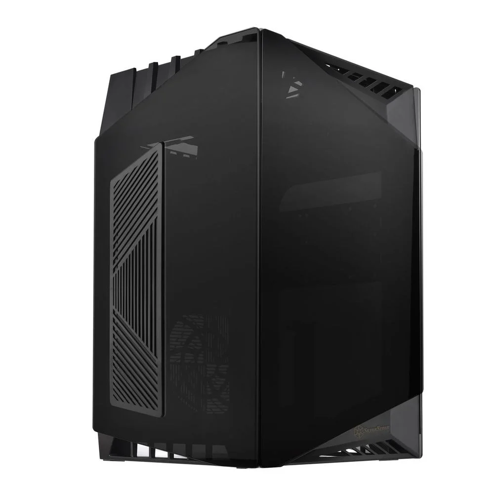 Корпус для ПК Silverstone Bad Pack SST-LD03B-AF TO-LD03-BK-GLASS AND AIR FLOW VENT-SST (810256) bp (SST-LD03B-AF||BP)