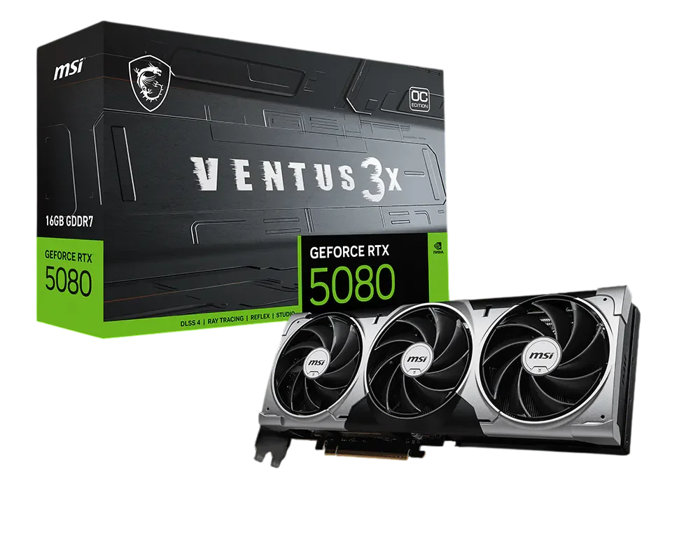 Видеокарта/ GeForce RTX 5080 16G VENTUS 3X