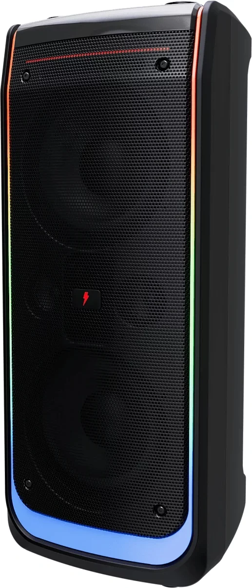 Колонка порт. Ural Молния 10000 черный 1000W 1.1 BT/3.5Jack/USB-C 20м 8000mAh (УРАЛ МОЛНИЯ 10000)