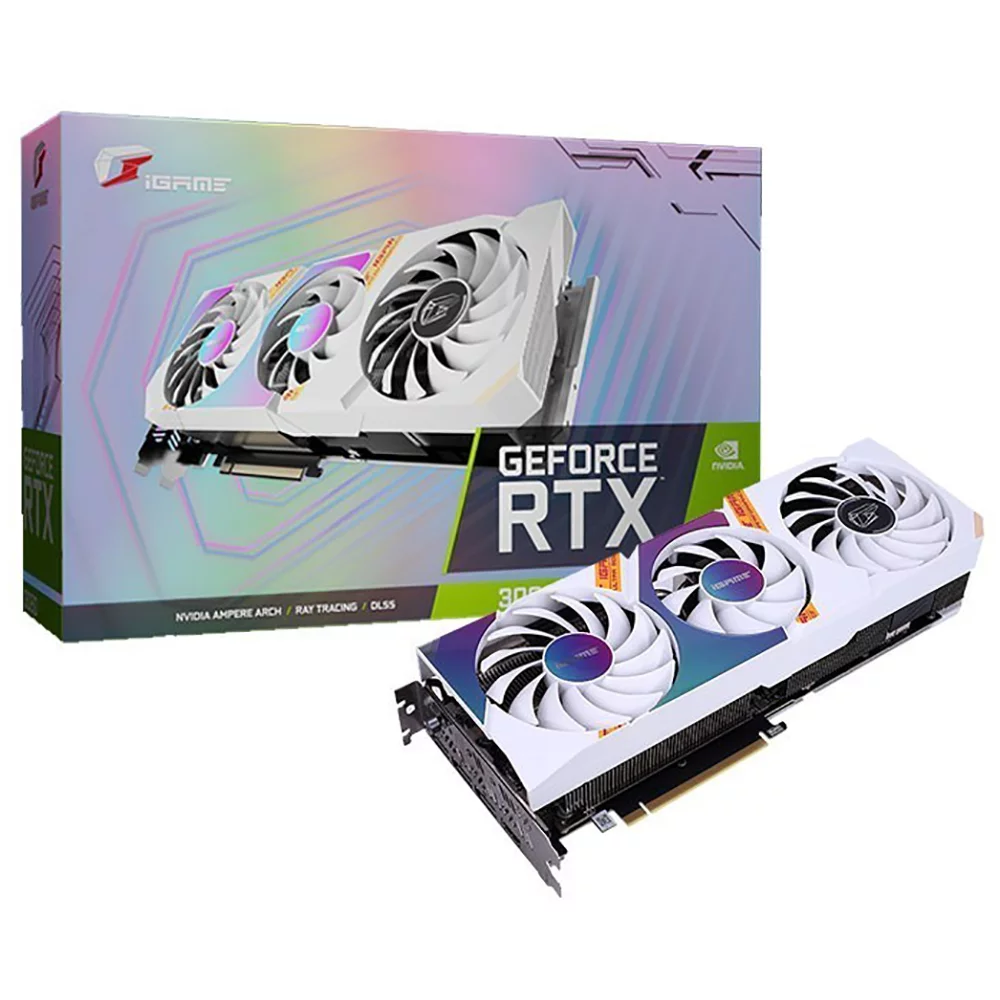 RTX3060 iGame Ultra W OC 12G L-V 12GB GDDR6 192bit HDMI 3xDP LHR RTL {5} (594239) (RTX 3060 ULTRA W OC 12G L-V)