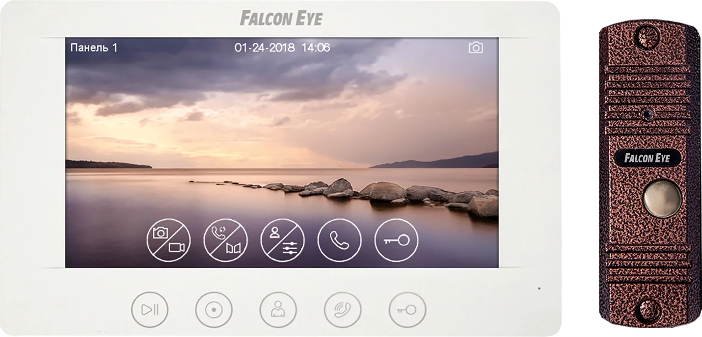 Комплект домофона Falcon Eye KIT Space HD Wi-Fi (00-00331349)