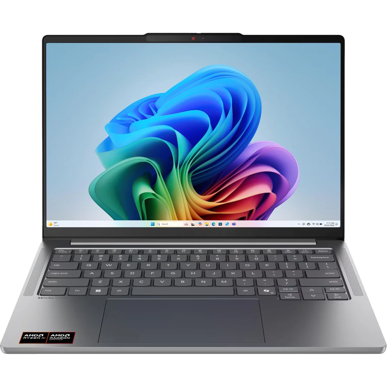 Ноутбук Lenovo IdeaPad Pro 5 14AGP11, AMD Ryzen™ AI 7 450 (2.00GHz, 16MB), 14" 2.8K Non-Touch, 24.0GB, 1x1TB SSD M.2 2242 PCIe Gen4 QLC, Luna Grey, AMD Radeon™ 860M, BT 5.3,Wi-Fi 6 2x2 AX,1080P FHDHy (83SG0005RK)