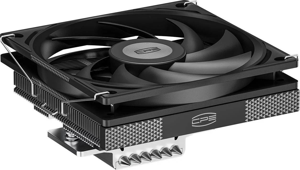Кулер PCCooler RC600-67 S115X/ 1200/ 1700/ 1851/ AM4/ AM5 (TDP 180W, 1x120mm PWM FAN, 6 тепловых трубок 6мм, 500-2200RPM) (RC567-BKNWYX-GL)