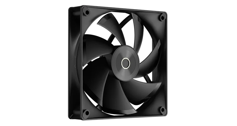 Вентилятор для корпуса Ocypus Delta F12 BK, 120x120x25mm, 4-PIN PWM, 500-2000 RPM, 29 DBA MAX, HYDRO BEARING