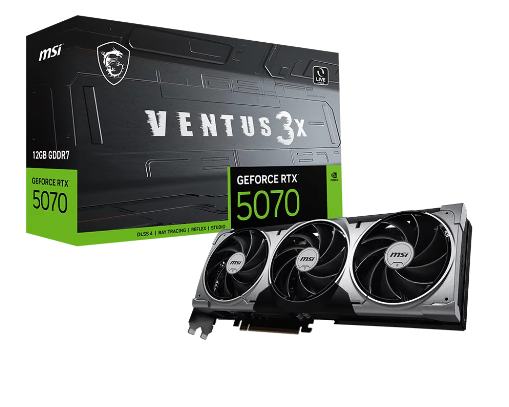 Видеокарта/ GeForce RTX 5070 12G VENTUS 3X
