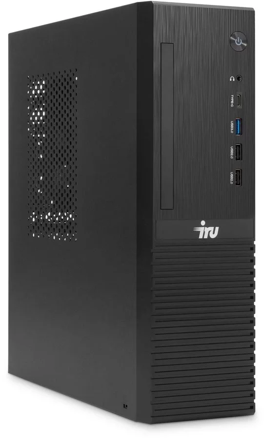 Компьютер IRU 310SC SFF Cel G6900 (3.4) 8Gb SSD256Gb Win11Pro GbitEth 200W черный (2017897)