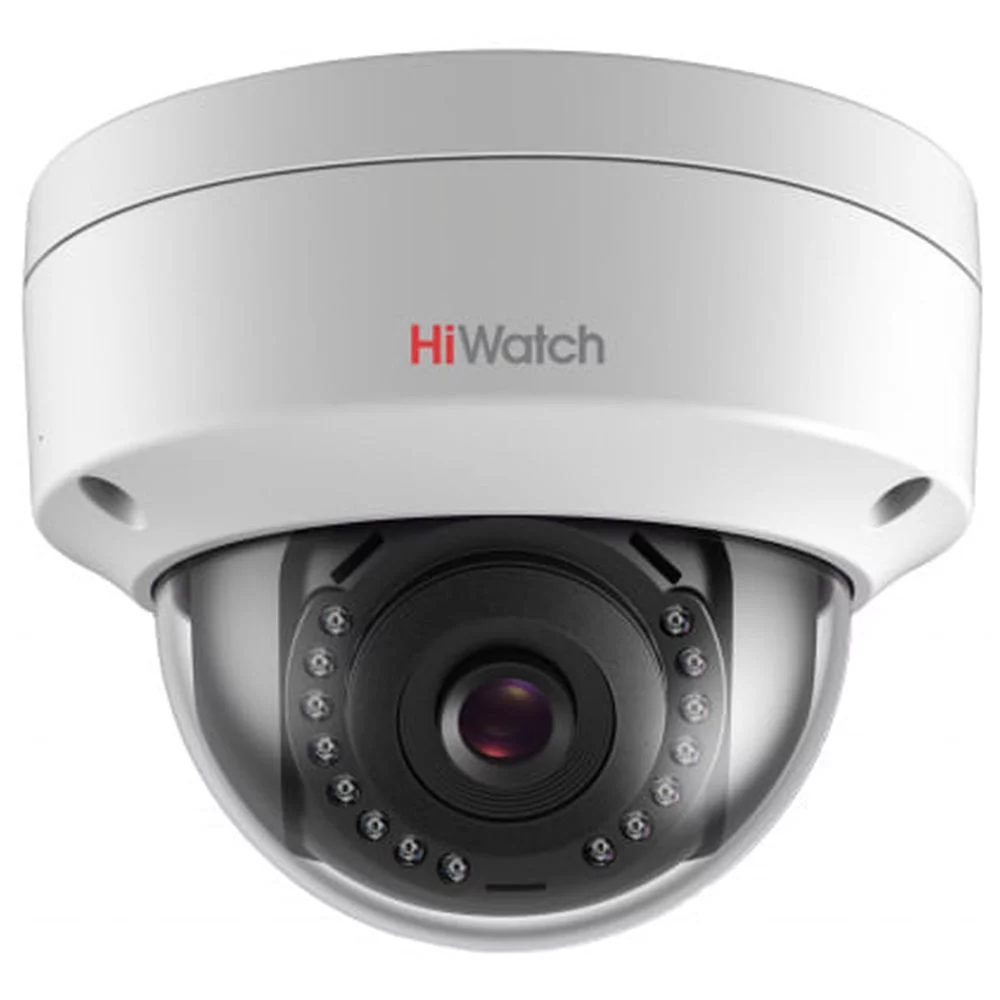 Камера видеонаблюдения Hiwatch 2Мп купольная IP-камера HiWatch DS-I202(E) (2.8mm)