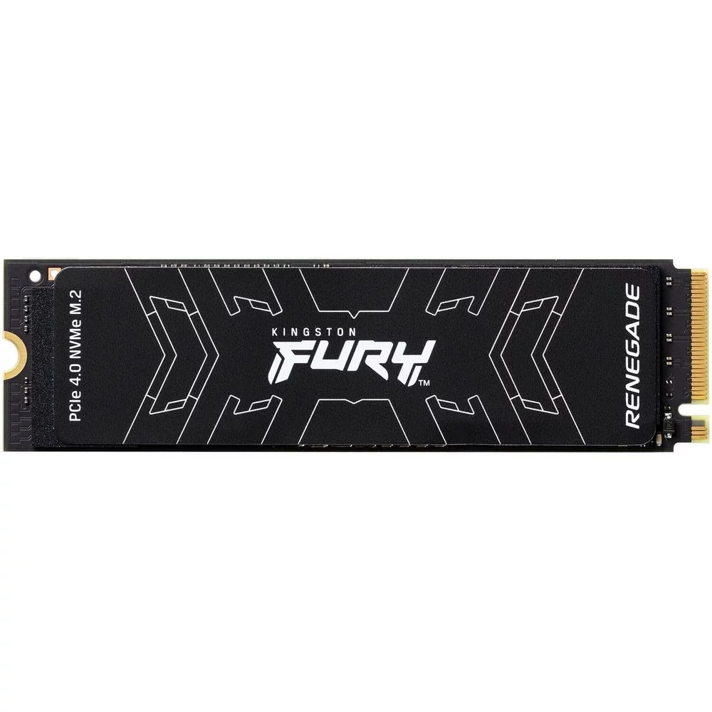 Твердотельный накопитель SSD Kingston M.2 2280 1TBGB FURY Renegade Client SSD SFYRS/ 1000G PCIe 4.0 NVMe, 7300/ 6000 900/ 1000K, MTBF 1.8M, 3D TLC, 1000TBW, 0.55DWPD, with Heat Spreader (5 лет) (SFYRS/1000GCN)