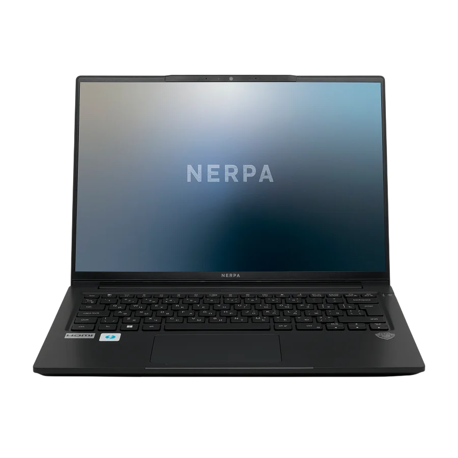 Ноутбук Ноутбук NERPA CASPICA HUSO I552-14 (14" IPS/ 1920x1200/ Intel Core Ultra 5 125U (1.3GHz)/ 16GB/ 500GB NVMe SSD/ Arc/ TPM/ WiFi+BT/ Win11Pro/ 73WHr/ 1.15Kg/ Black/ 1Y) (I552-14TB165002K)