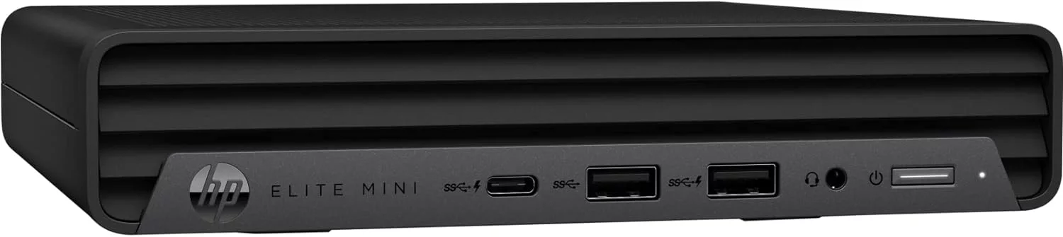 Компьютер HP Elite 800 G9 Mini Core i7 14700T (1.3) 16Gb SSD512Gb UHDG 770 Windows 11 Pro 64 GbitEth WiFi BT 90W kb мышь клавиатура черный (49W0ES) (49W0ES#BH5)