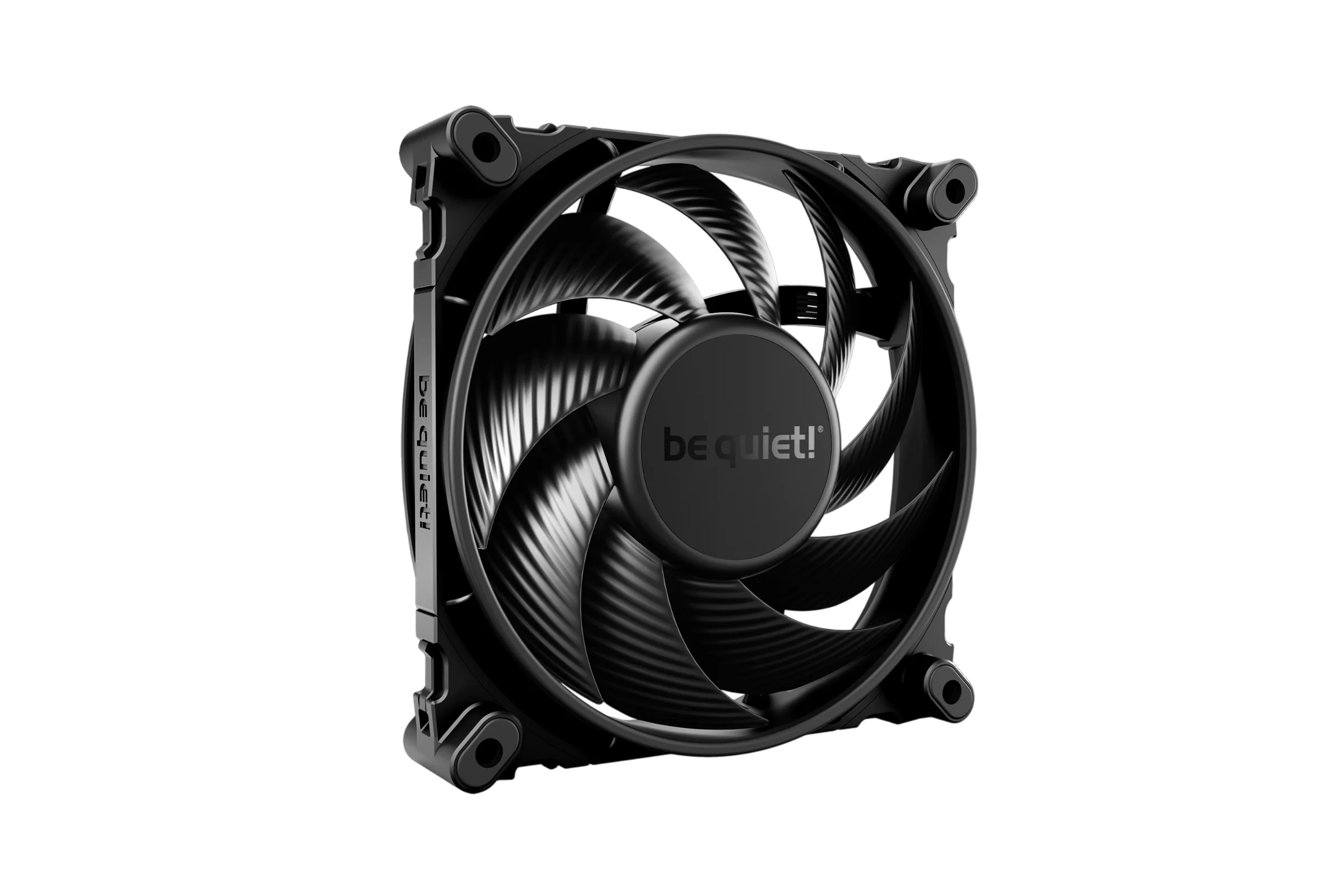 Кулер для корпуса/ Case Cooler be quiet! SILENT WINGS 4 120mm PWM high-speed (120x120x25mm, 4-pin PWM, 76.7CFM, 31.2dBA, 2500RPM, Black) (BL094)