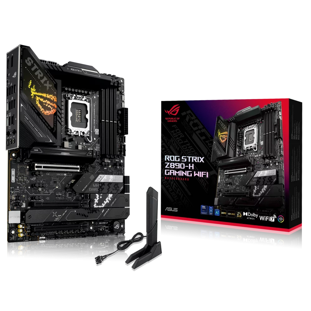 Материнская плата/ ROG STRIX Z890-H GAMING WIFI (90MB1K20-M0EAY0)