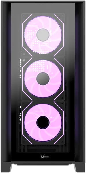 корпус Formula V Line Air Power G8 Black, ATX, Dual Front Panels, TYPE-C*1, USB3.0*1
