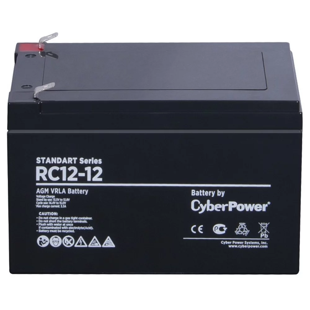 Аккумуляторная батарея SS CyberPower RC 12-12 / 12 В 12 Ач
