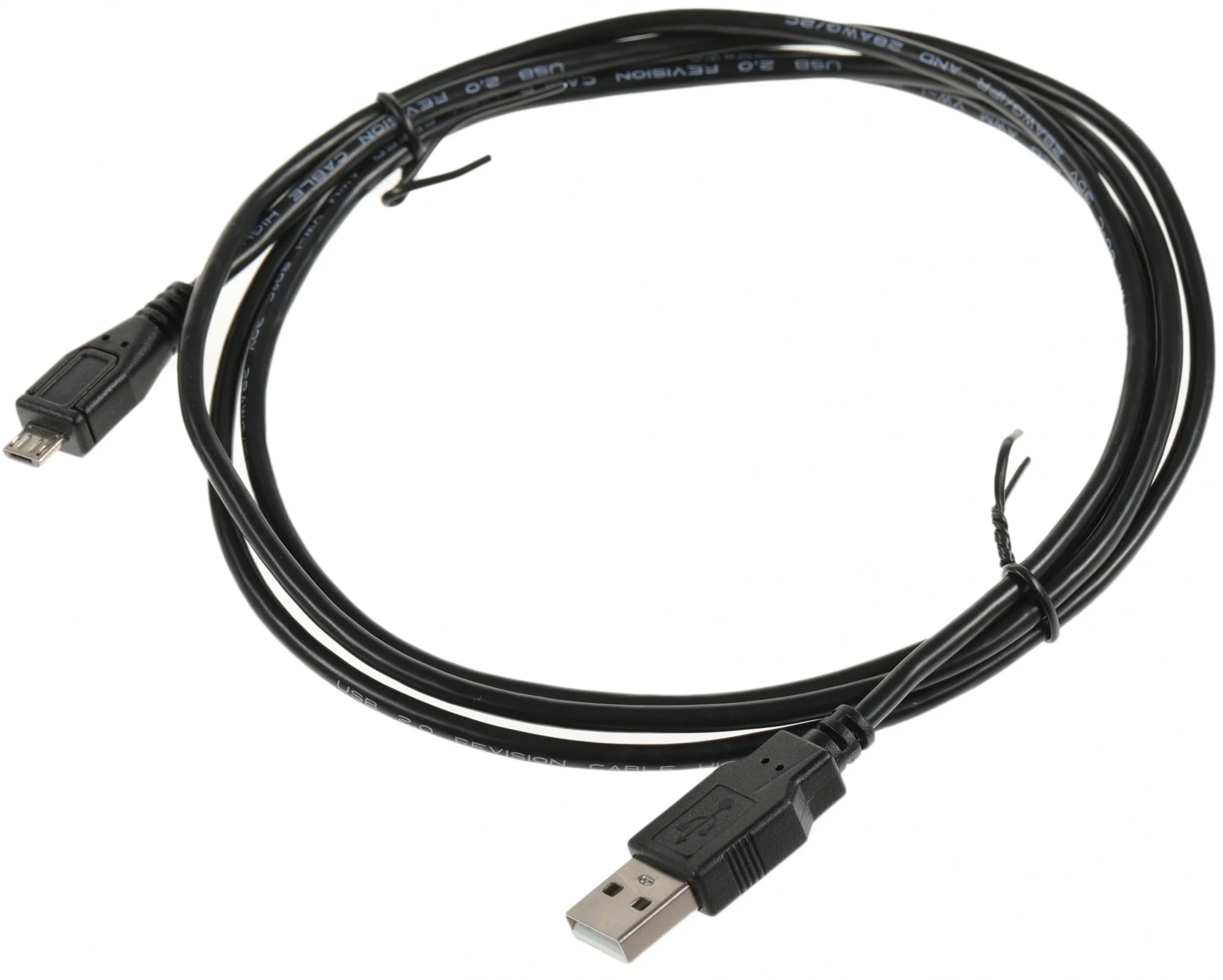 Кабель Ningbo USB (m)-micro USB (m) 1.5м черный (841412) (841412#MLN)