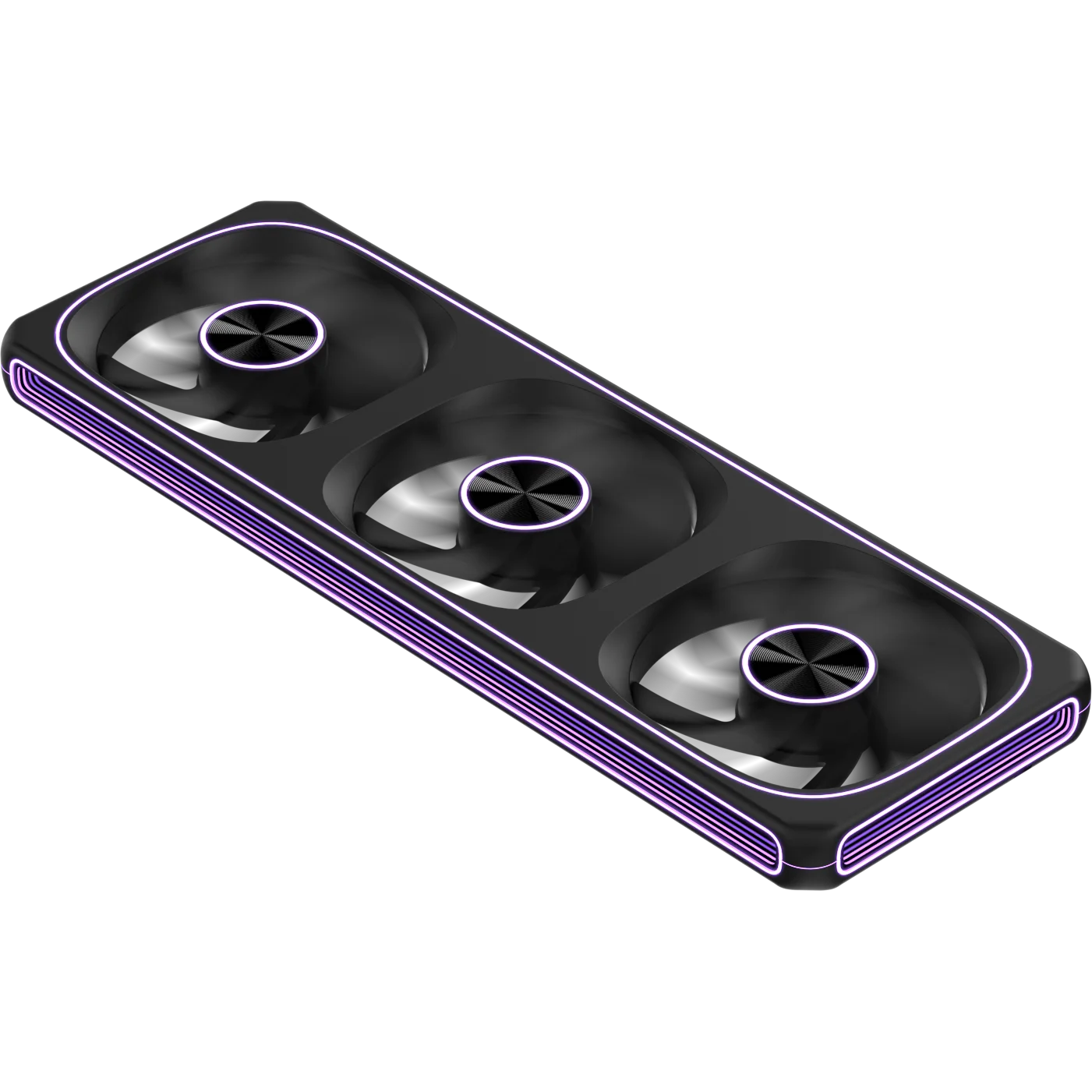 Вентилятор для корпуса Formula V Line AIR FUSION 3 BK REVERSE, 360x120x28mm, ARBG 3pin + PWM 4pin, 500-1800 RPM, 37.83 DBA MAX, HYDRO BEARING