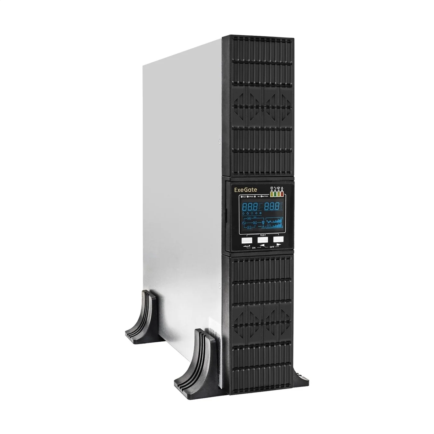 Exegate EX296959RUS ИБП On-line ExeGate PowerExpert ULS-575-6kVA.LCD.AVR.T.USB.RS232.SNMP.2U