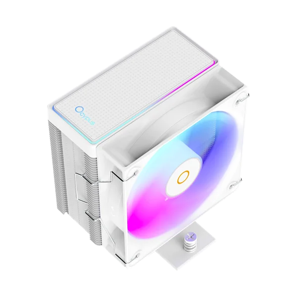 Кулер для процессора Ocypus Gamma A40 WH ARGB, 100mm ARGB FAN, Top ARGB Panel, 4 HEAT PIPES, 4-PIN PWM, 600-2400 RPM, 29DBA, HYDRO BEARING, LGA115X/1200/1700/18XX, AM4/AM5