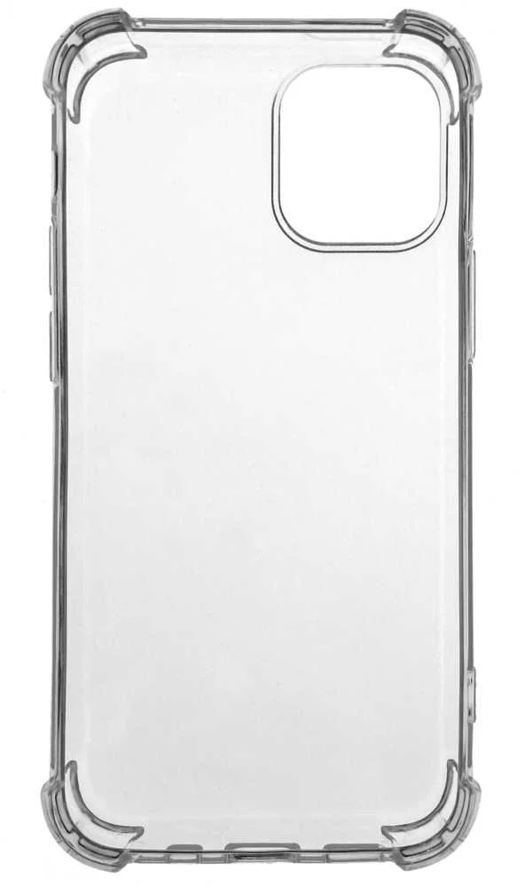 Чехол (клип-кейс) Interstep для Apple iPhone 12 mini Oks Shock Silicone прозрачный (75963)