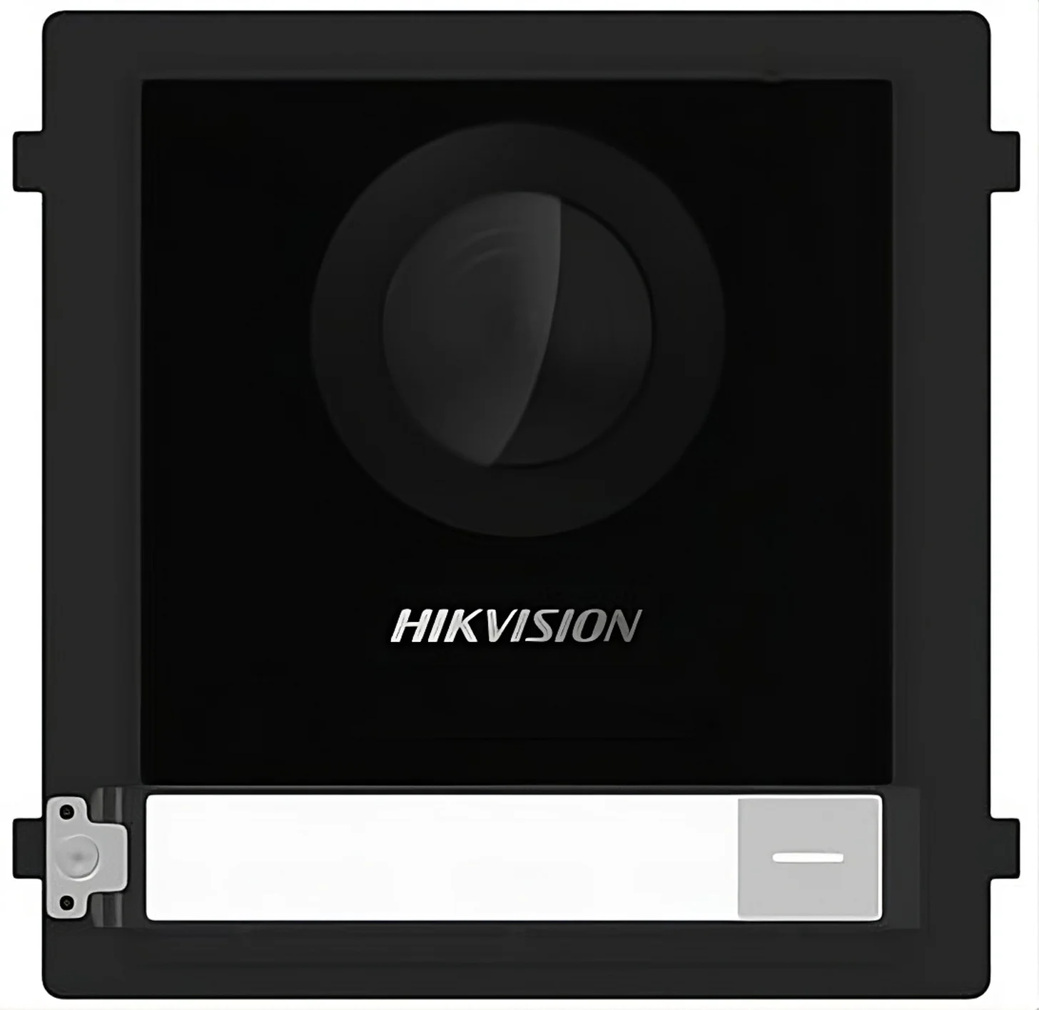 2Мп IP вызывная модуль c ИК-подсветкой 2 Мп камера типа Fish eyeWDR BLC DNR H.264 Механическая кнопка вызова микрофон и динамик тревожные входы 4 1 RS-485 2 реле 1 RJ-45 10M/100M/1000M Ethernet DC12В/ (DS-KD8003-IME1(B))
