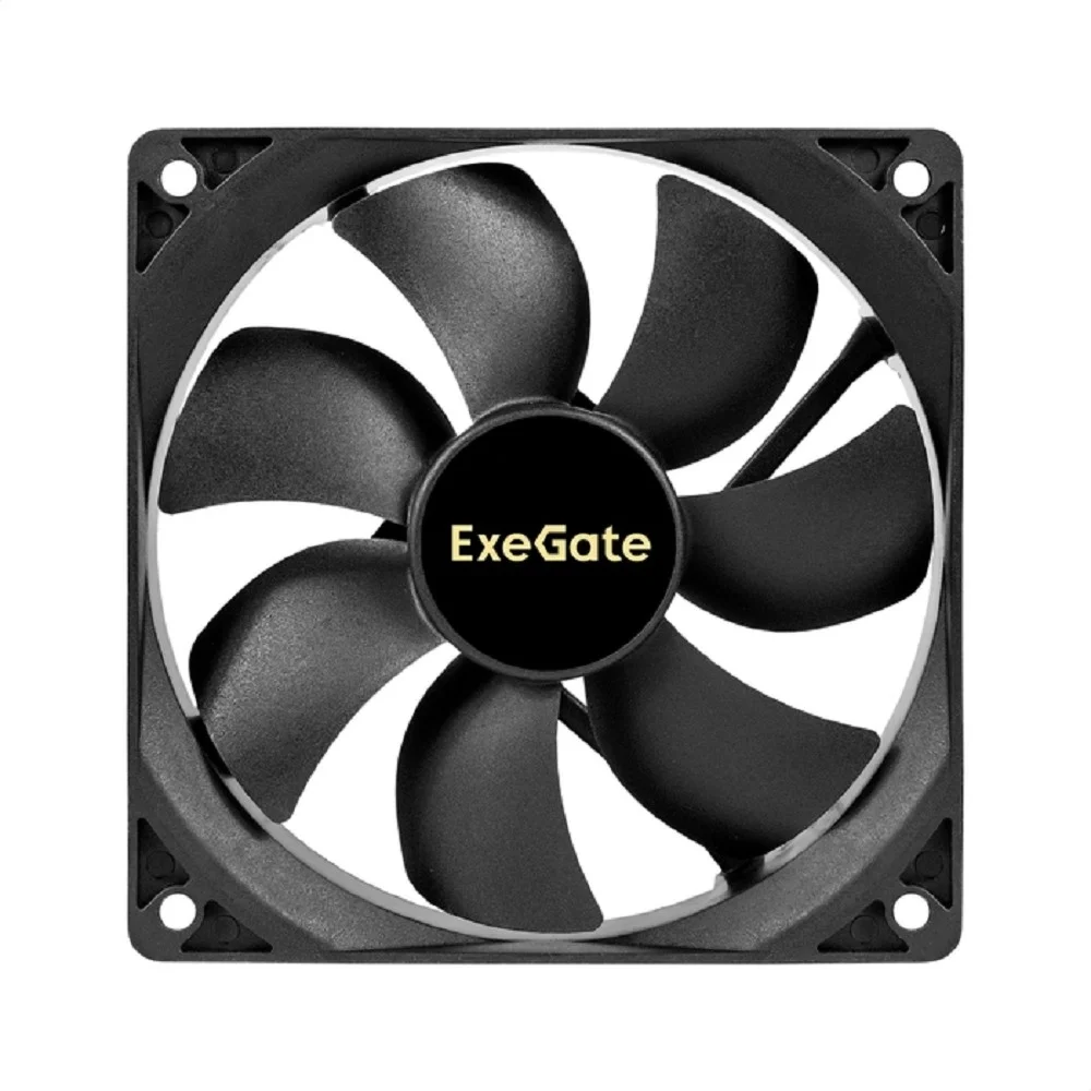 Exegate EX297053RUS Вентилятор 12В DC ExeGate ExtraSilent ES12025S3P (120x120x25 мм, Sleeve bearing (подшипник скольжения), 3pin, 1300RPM, 22dBA)