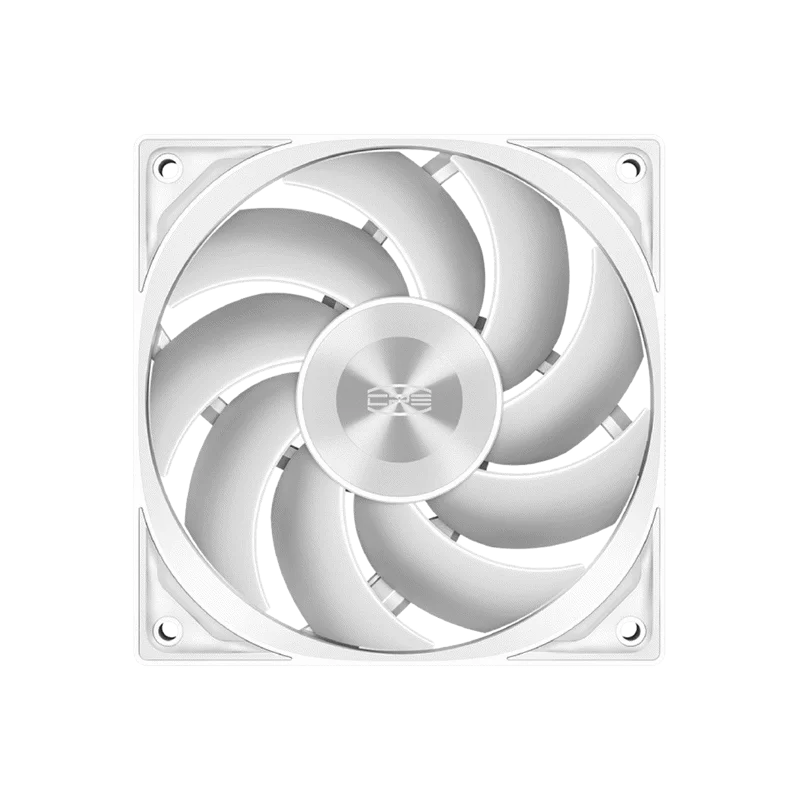 Кулер для ПК/ Case Cooler PCCooler F5R120 WH 3IN1 (120x120x25mm, 4-pin PWM, 46CFM, 26.88dBA, 1800RPM, White, 3pcs)