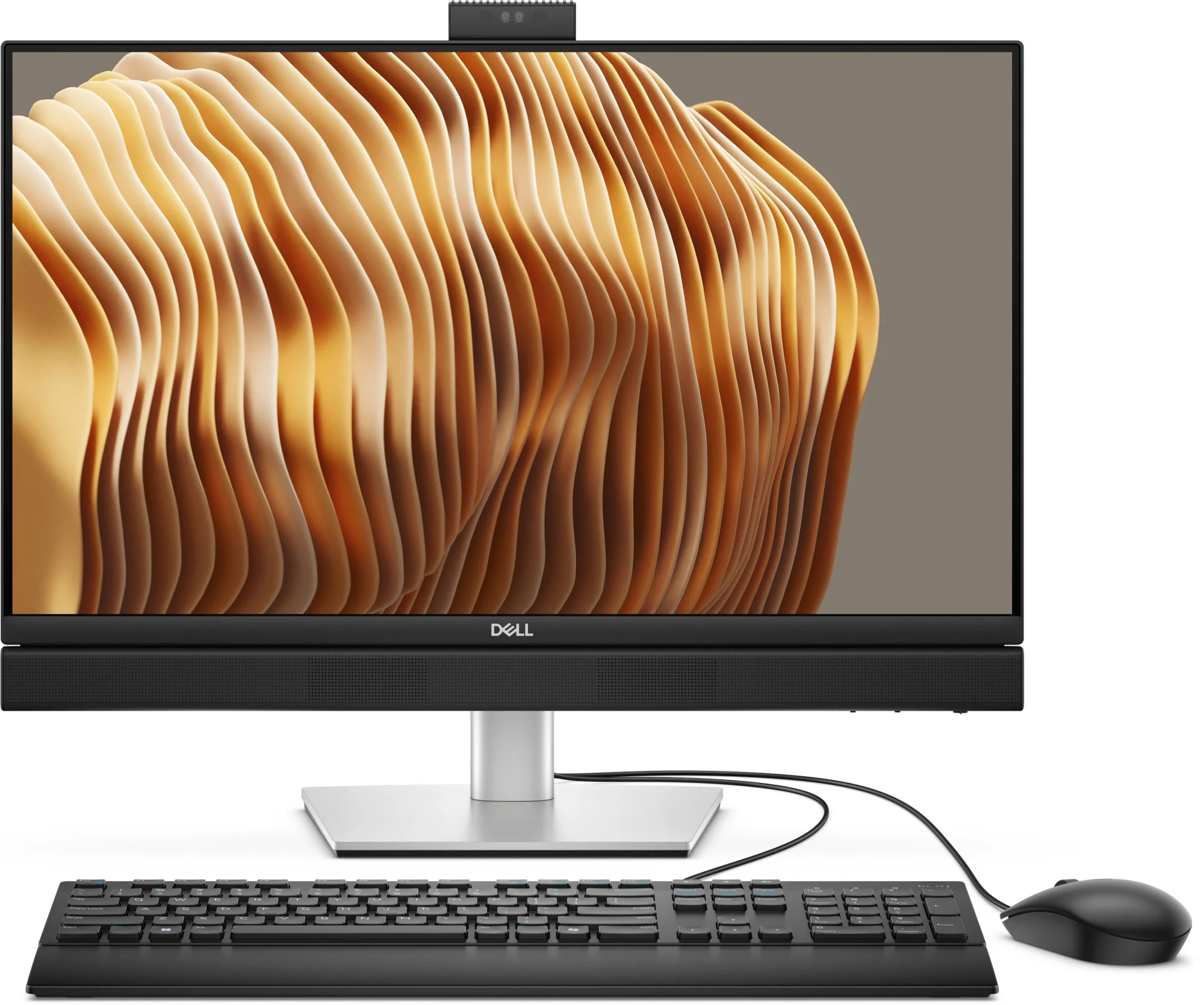 Моноблок Dell Pro 24 Plus QB24250 23.8" Full HD Core Ultra 7 265 (2.4) 32Gb SSD1Tb Graphics CR Windows 11 Pro GbitEth WiFi BT клавиатура мышь Cam серебристый 1920x1080 (DP24PL-7241)