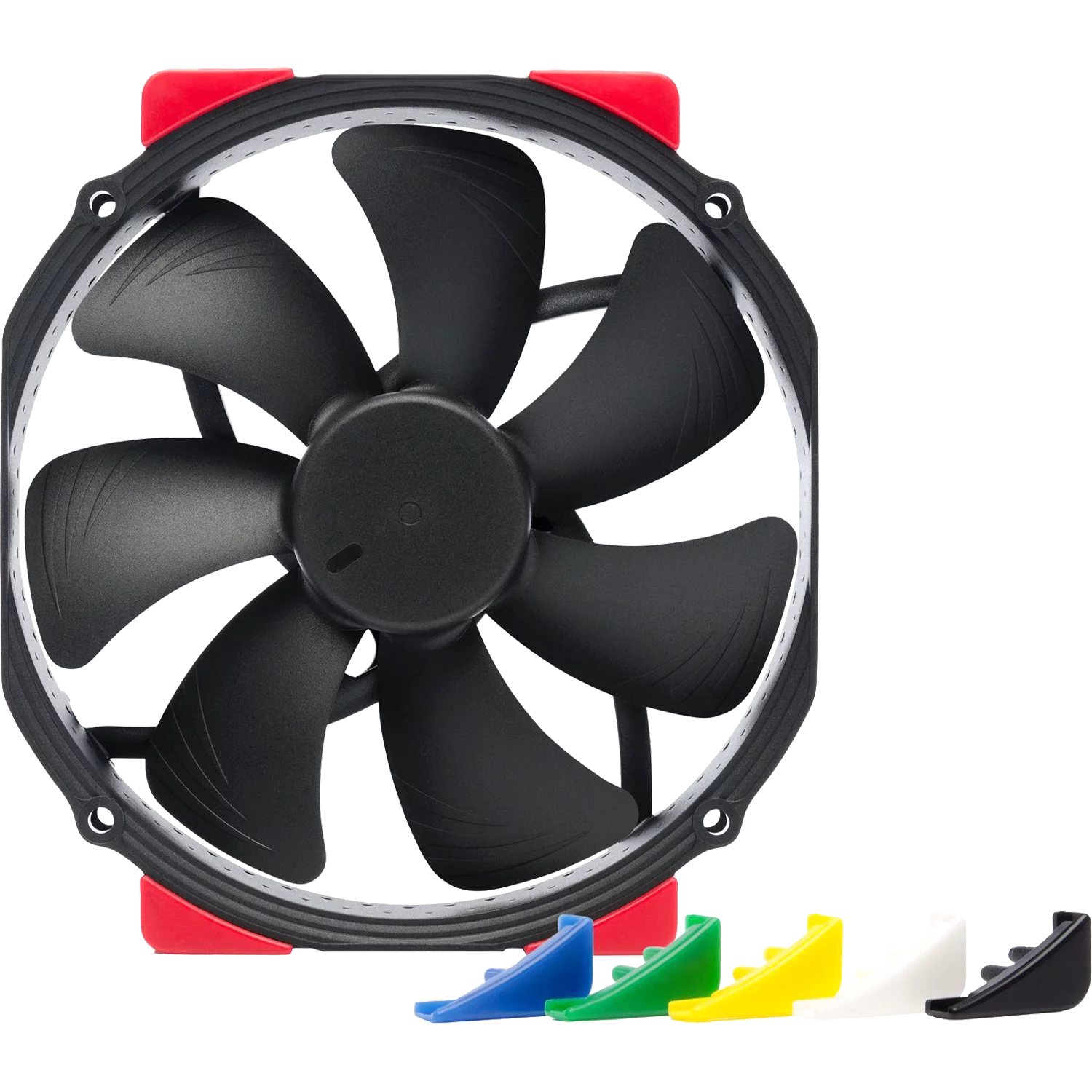 Кулер для корпуса/ Case Cooler Noctua NF-A15 HS-PWM chromax.black.swap (140x150x25mm, 4-pin PWM, 82.5CFM, 24.6dBA, 1500RPM, Black)