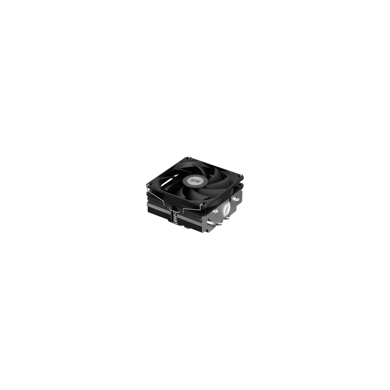 Кулер для процессора/ CPU Cooler PCCooler RC400-53 (125W, 4-pin PWM, 53.5mm, Al/Cu, 4x6mm, 1x92mm, 43CFM, 31.2dBA, 2700RPM, S: 1851/1700/1200/20XX/115X, AM5/AM4, silver, black)