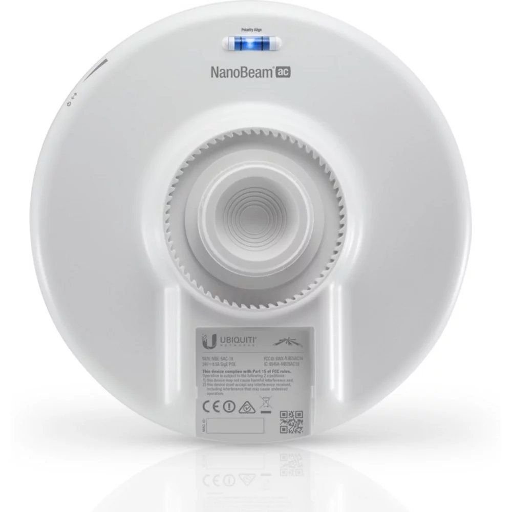 Картинка Радиомост Ubiquiti NanoBeam 5AC Gen2 (NBE-5AC-GEN2) 