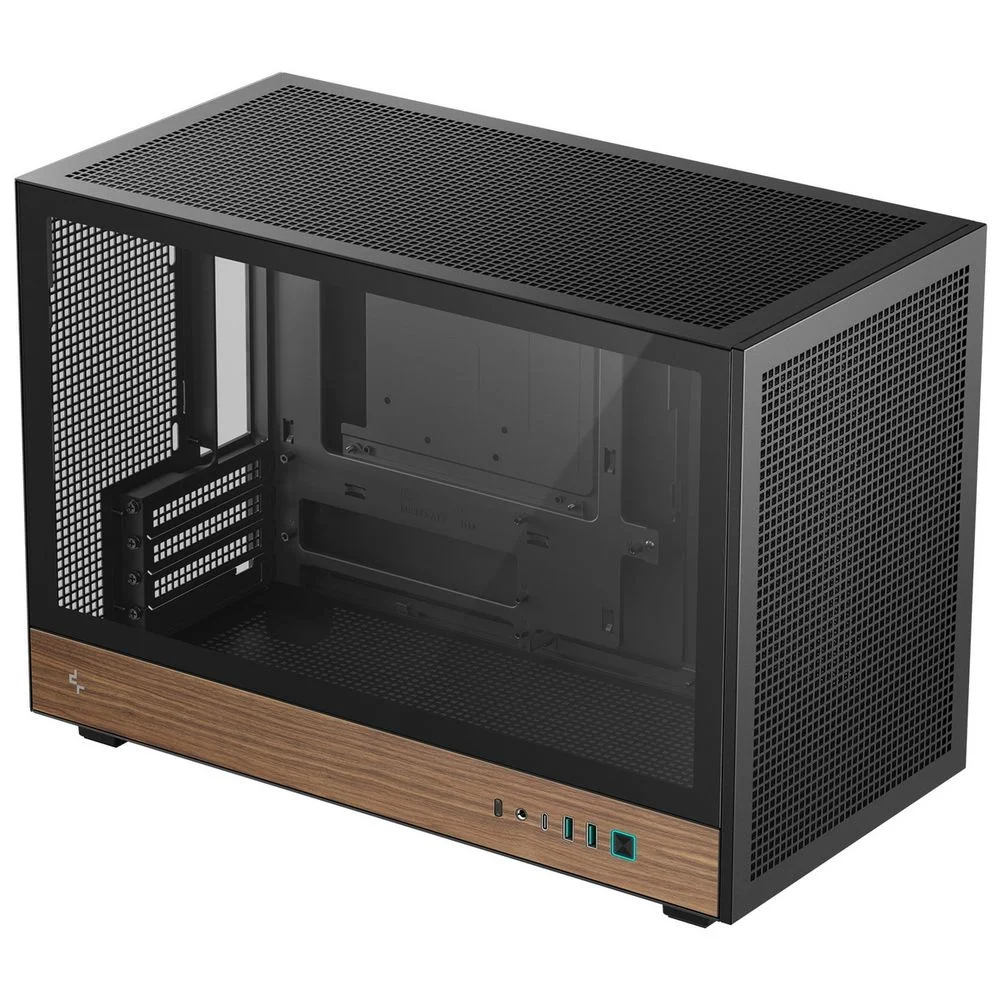 Корпус для Компьютер Deepcool CH260 WOOD (R-CH260-BKNWM0-G-1)