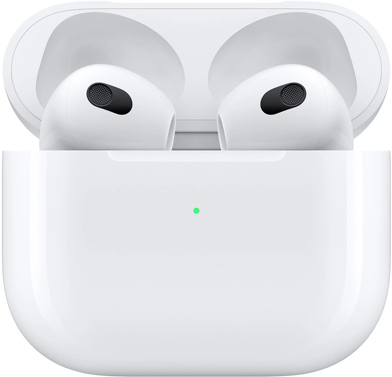 Гарнитура вкладыши Apple AirPods 3 A2565/A2564/A2897 Lightning белый беспроводные bluetooth в ушной раковине (MPNY3AM/A)