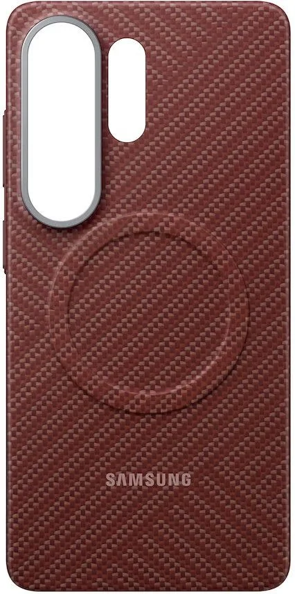 Чехол (клип-кейс) Samsung для Samsung Galaxy S26 Ultra Carbon Magnet Case with MagSafe коралловый (EF-KS948SREGRU)