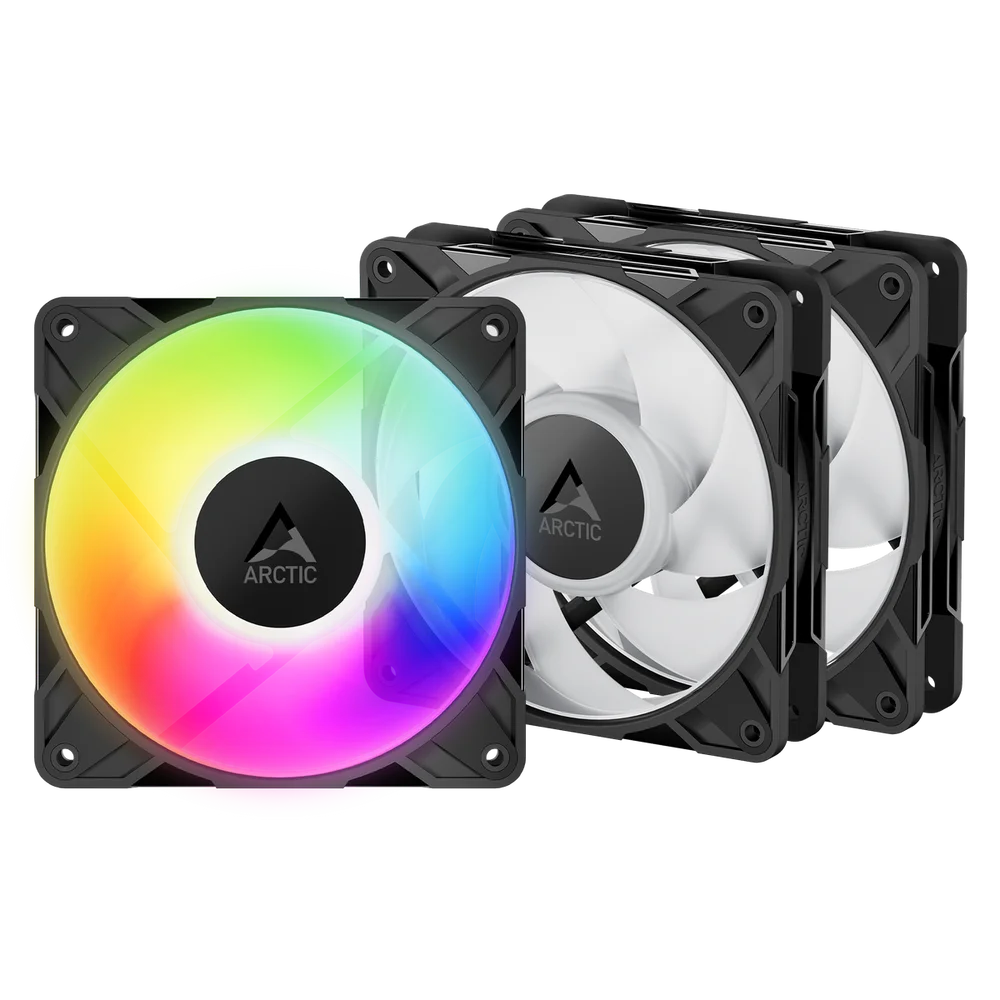Вентилятор для процессора Arctic Cooling Вентилятор корпусной ARCTIC P12 Pro A-RGB LN - 3 Pack - retail (ACFAN00347A)